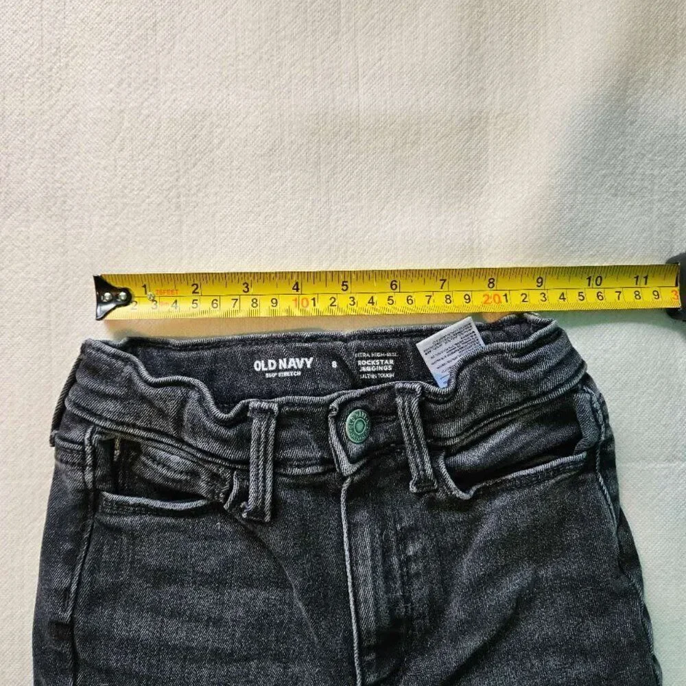 old navy girl jeans jogging size 8